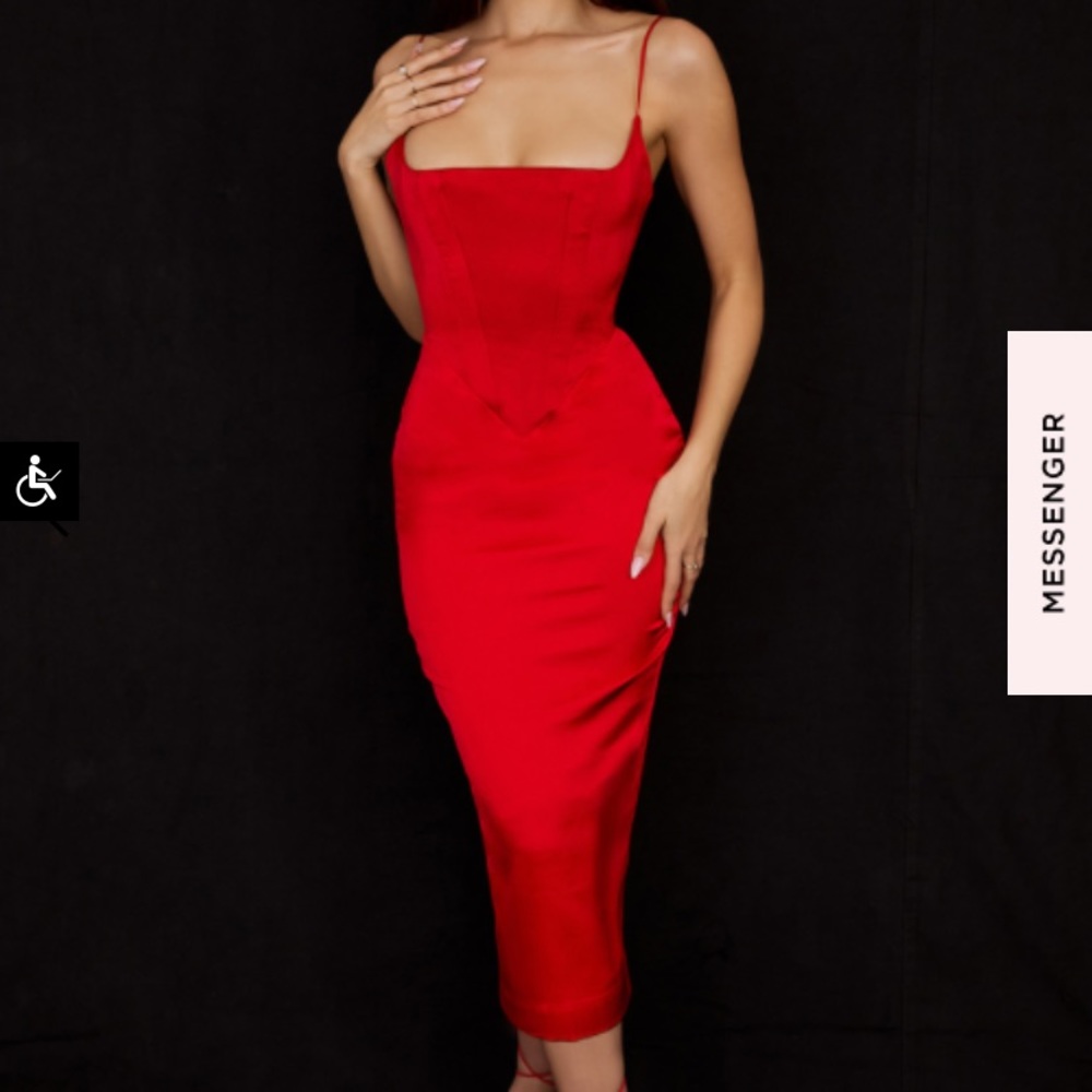 House of CB Anais Red Dress